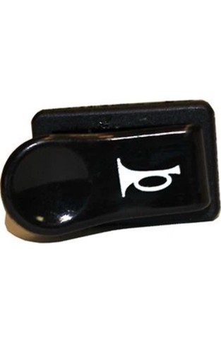 Pulsante clacson nero - clacson,